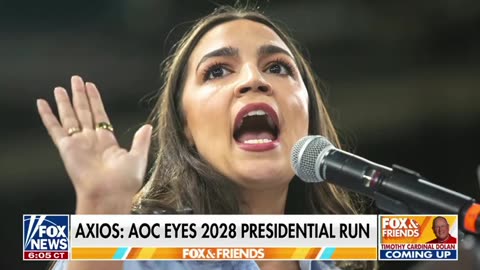 AOC eyeing a run for president