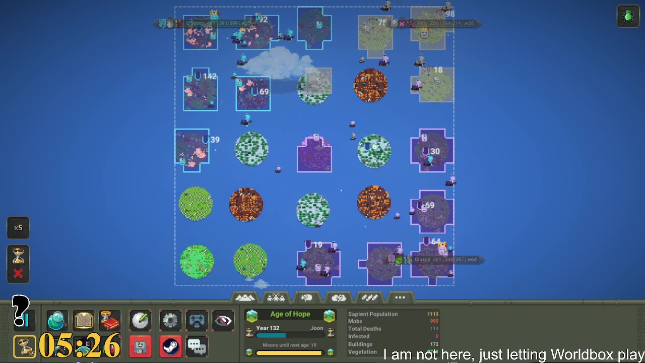 WorldBox: God Simulator (I'm not here) Grinding