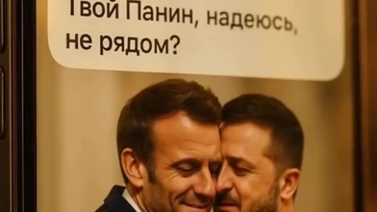 A comedy theory about what could have happened between Macron & "wife"