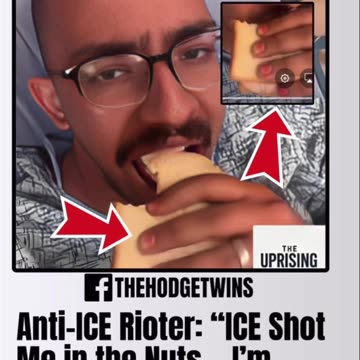 Anti-ICE Rioter: “ICE Shot Me in the Nuts... I'm Losing a Ball” 🤦‍♂️😂🤣😝
