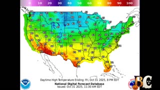 National Weather Forecast (October 31, 2025)