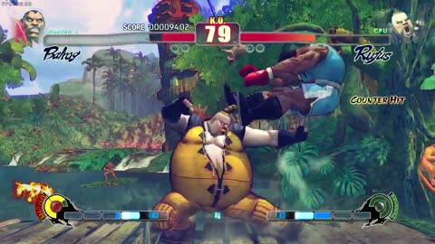 Streetfighter 4 (PC) - Balrog vs Rufus