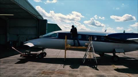 Detailing the worlds fastest prop airplane in alexander city AL