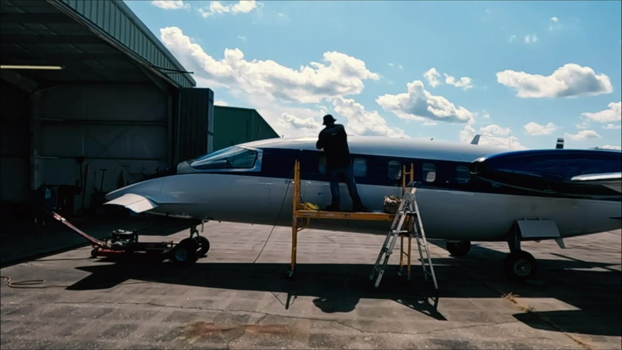 Detailing the worlds fastest prop airplane in alexander city AL