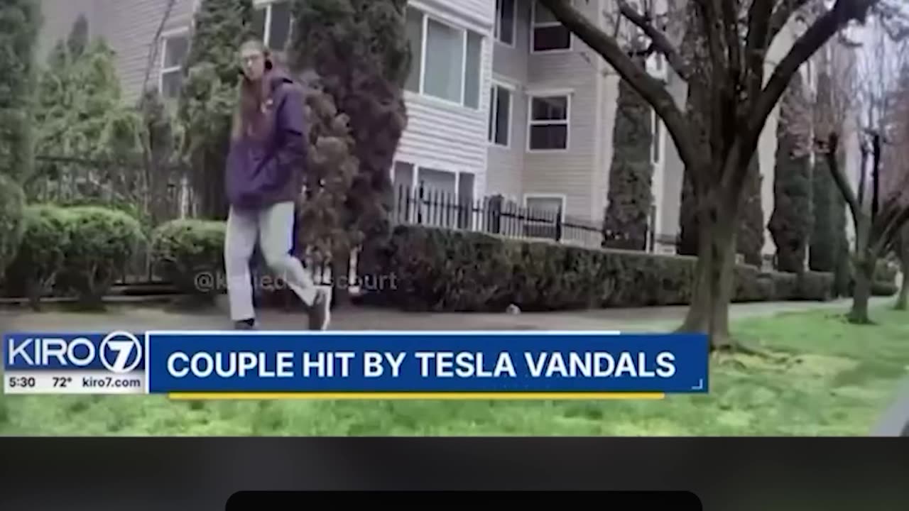 Another Tesla was keyed in Seattle