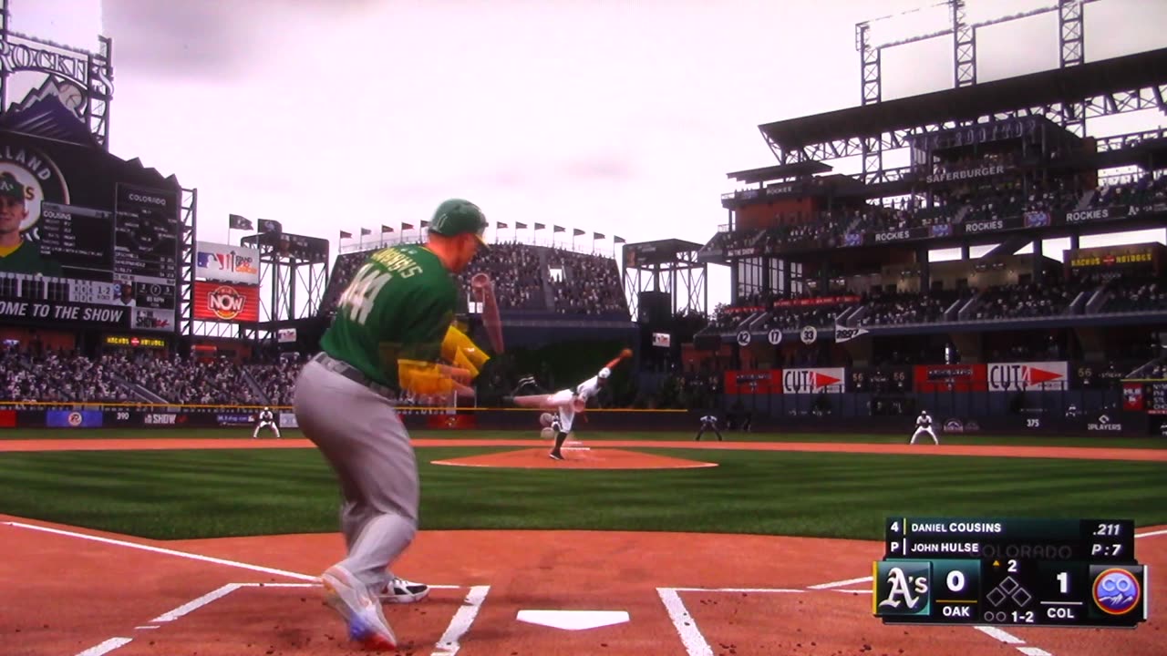 MLB The Show: Colorado Rockies vs Oakland Athletics (S13 G69)