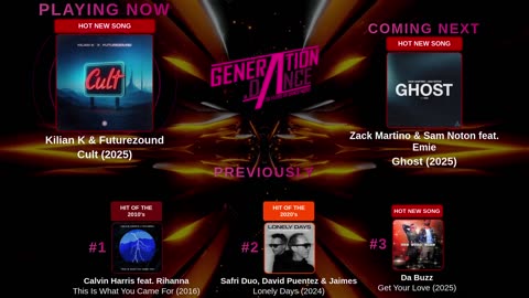 Generation Dance Radio - EDM, Dance, Eurodance, Trance, House, Hands up