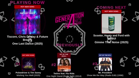 Generation Dance Radio - EDM, Dance, Eurodance, Trance, House, Hands up
