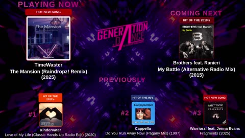 Generation Dance Radio - EDM, Dance, Eurodance, Trance, House, Hands up