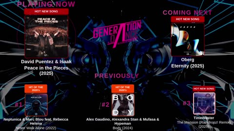 Generation Dance Radio - EDM, Dance, Eurodance, Trance, House, Hands up