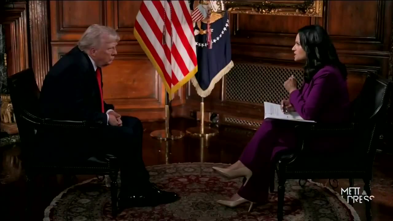 When asked about President Trump's successor... he first and foremost names VP JD