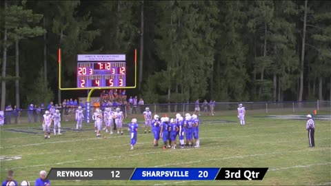 REYNOLDS SHARPSVILLE FOOTBALL 91224