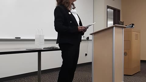 August 1, 2025 LD 19 Candidate Cheryl Caswell Speaking at Graham County