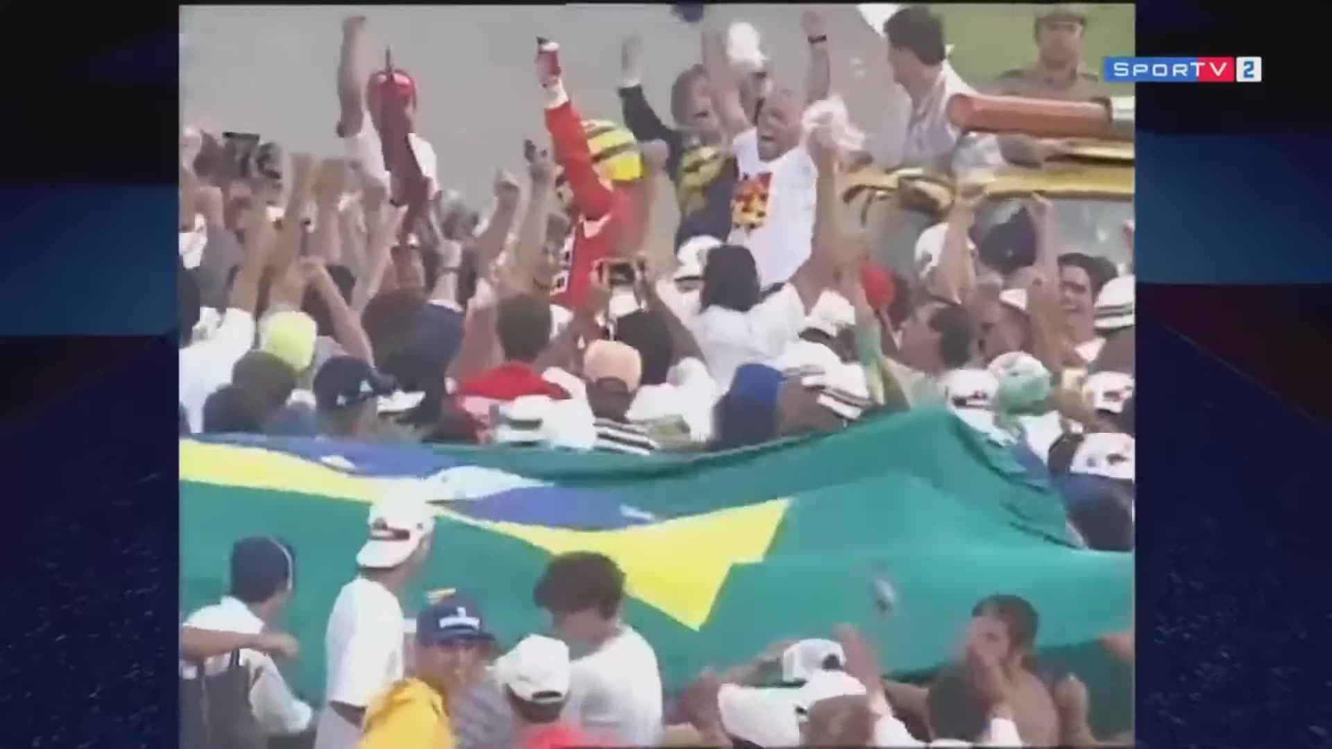 Ayrton Senna no GP Brasil de 1993 | Última Volta, Torcida e Pódio