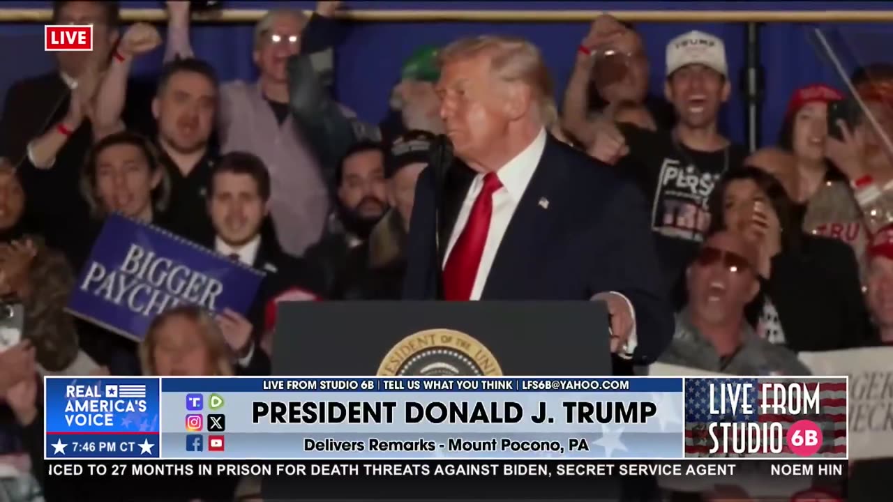 “THE UNITED STATES IS BACK”