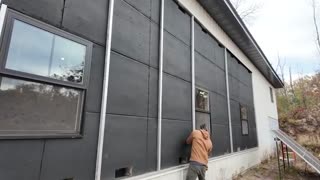 Building Our 2nd Solar Heater Wall - BIG Improvements!