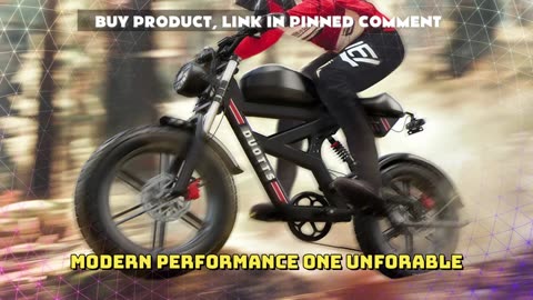 DUOTTS F20 Electric Bike 750W Motor 52V 27Ah Lithium Battery 20*4.0 inch Electric Bike