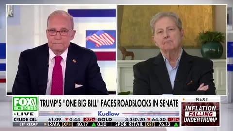 John Kennedy cautions Trump about his "large, gorgeous