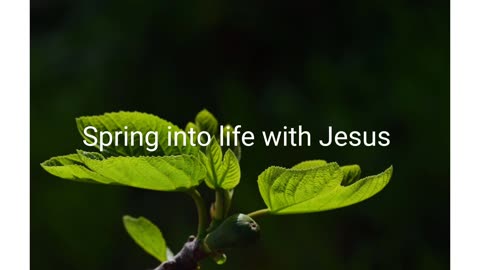 Spring into life with Jesus