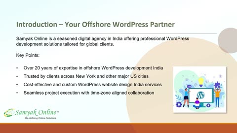 Samyak Online – Trusted WordPress Development India Partner for Global Businesses
