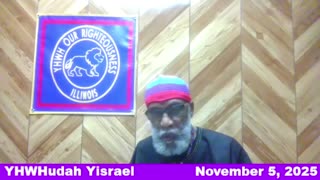 Sabbath with YHWH OUR RIGHTEOUSNESS Chicago [Friday, December 5, 2025] 7:00 p.m. Central/8:00 p.m. Eastern (Jews and Amalekites are Edomites, descendants of Esau. Jews are not Yisraelites)