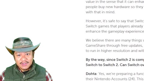 Sungrand Studios Shills and Wants You to give Nintendo all your Money. Feases out for 2% Gamer Boost