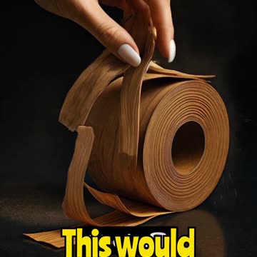 Wooden Toilet Paper