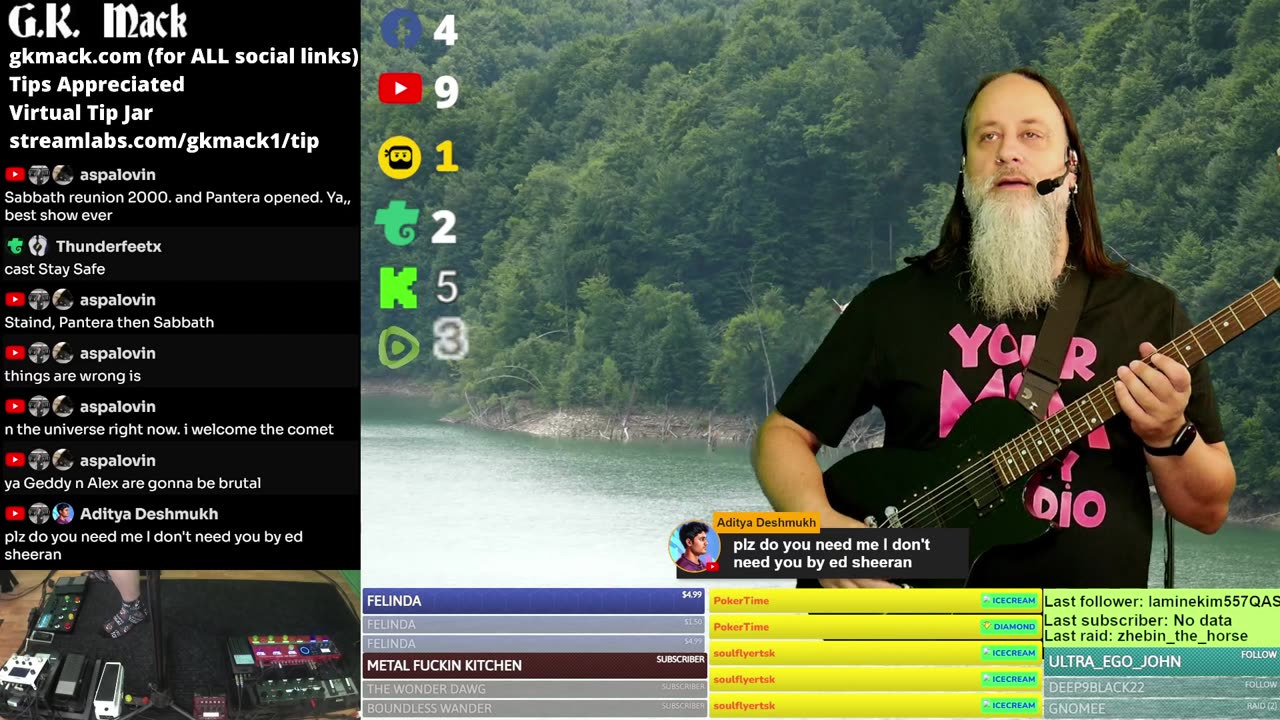 G.K. Mack Live Looping Jackassery & Rants MultiStream Saturdays #147 #Livelooping #Jackassery