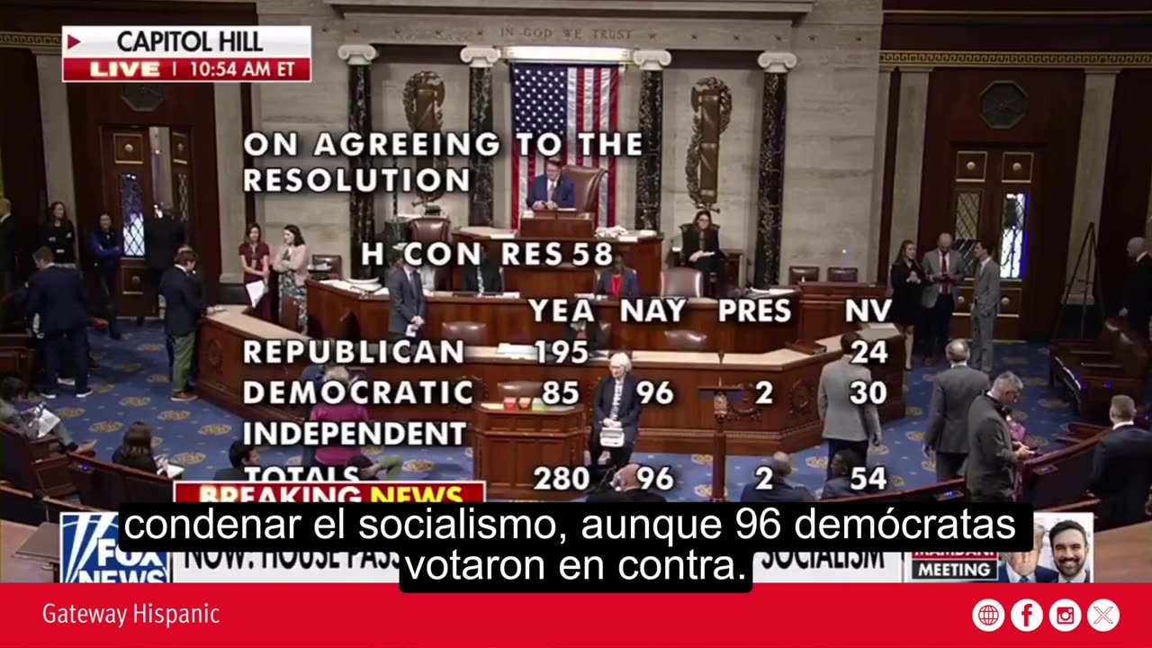 House passes resolution condemning socialism