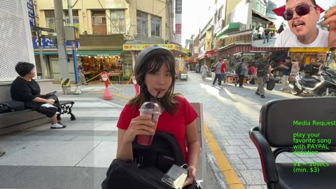 🔥my wife tries scallop burger Busan Korea