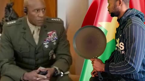 Ibrahim Traore accusations des americains par le general Michael burkinafaso
