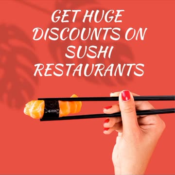 🍣🔥 The Best Sushi in Town — Now with Huge Discounts!