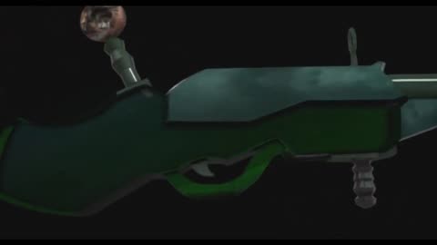 Sugar Rush Shotgun 3D model full inspection