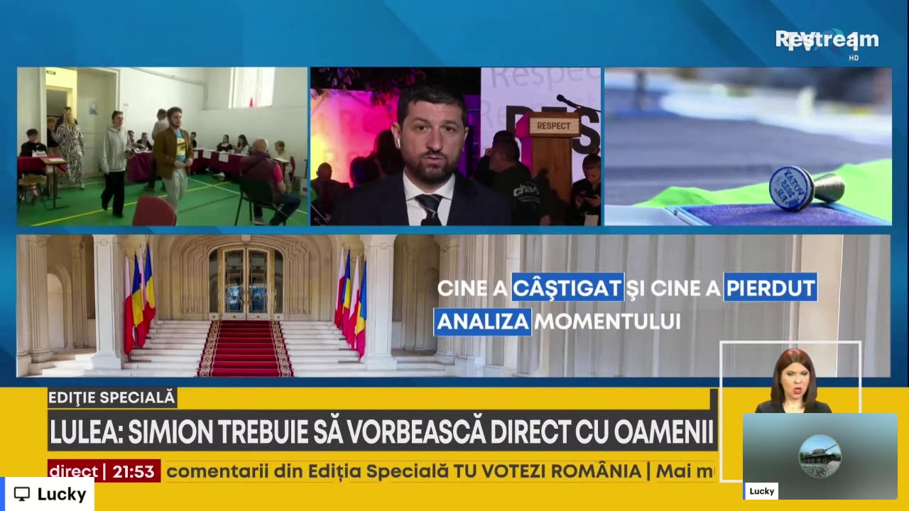 🔴LIVE - Alegeri 2025! Crin ANTONESCU in finala cu George Simion