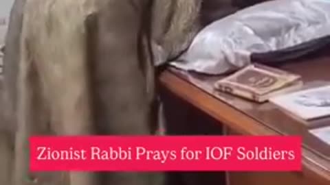 Rabbi is having a jerkoff with an inanimate object whilst praying