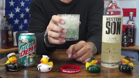 Edwin Gurney - Western Son Lime Vodka & Mtn Dew Baja Blast