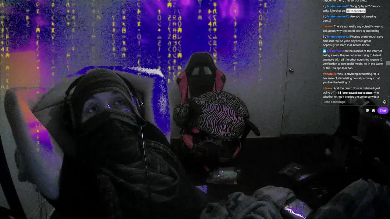 Cyberstream - 2025/08/02 - Life Becomes Nothing, Freedom, Internet IDs, Anime, World of Darkness,