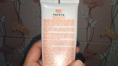 Product Review! BDL Brightening Facial Wash Papaya