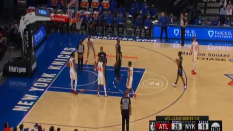 ATLANTA HAWKS AT NY KNICKS 2021 NBA PLAYOFFS GAME 2