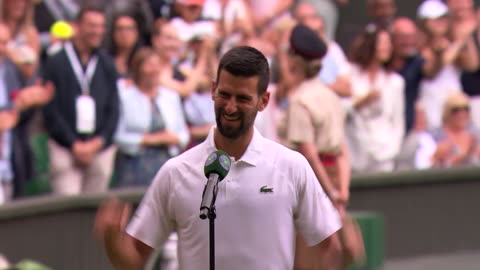 pump it up Novak Djokovic