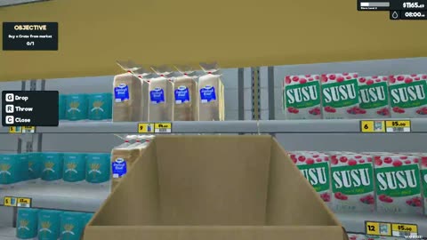 Nouvelle aventure sur Supermarket Simulator ! | Objectif : devenir le roi du supermarché 👑#02