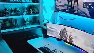 Viral: How we mount our 55in PS5 Gaming TV in setup (Mount Gifted by Mount-It!)