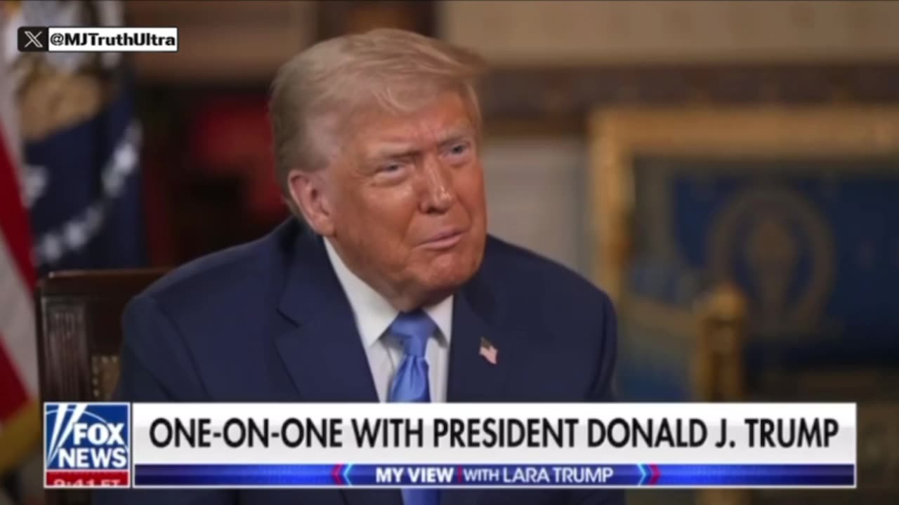 TRUMP - “I’d like to be known as a good person who saved our country.”