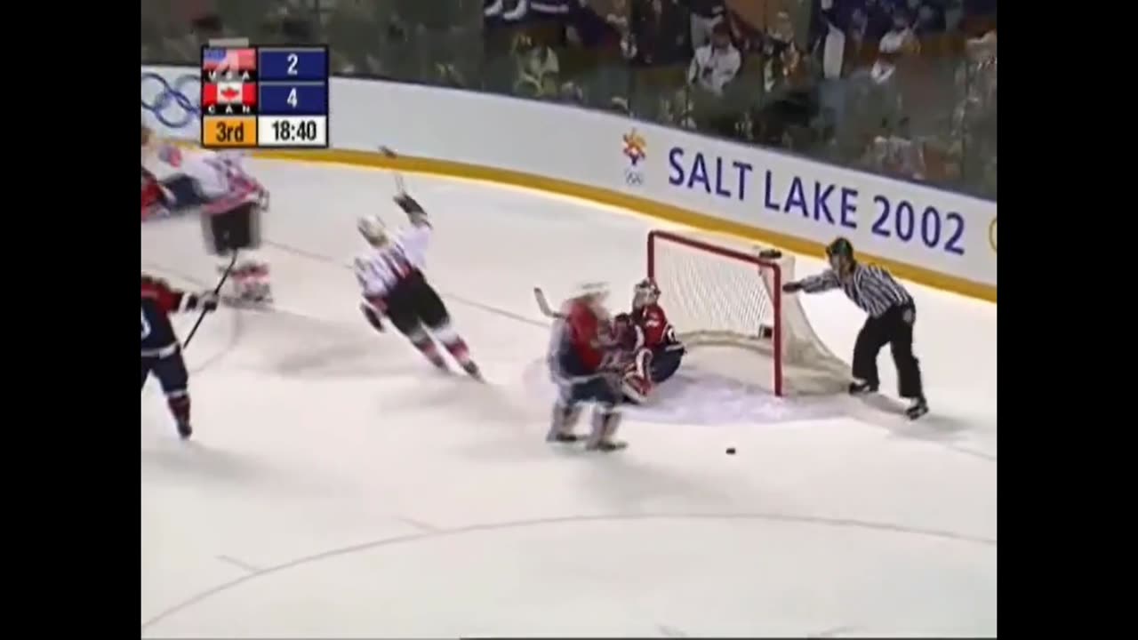 Kanada vs USA - finále ZOH 2002