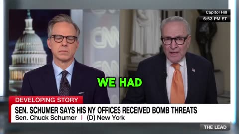 BREAKING: Schumer Calls on FBI to Investigate Bomb Threats at Three NY Offices