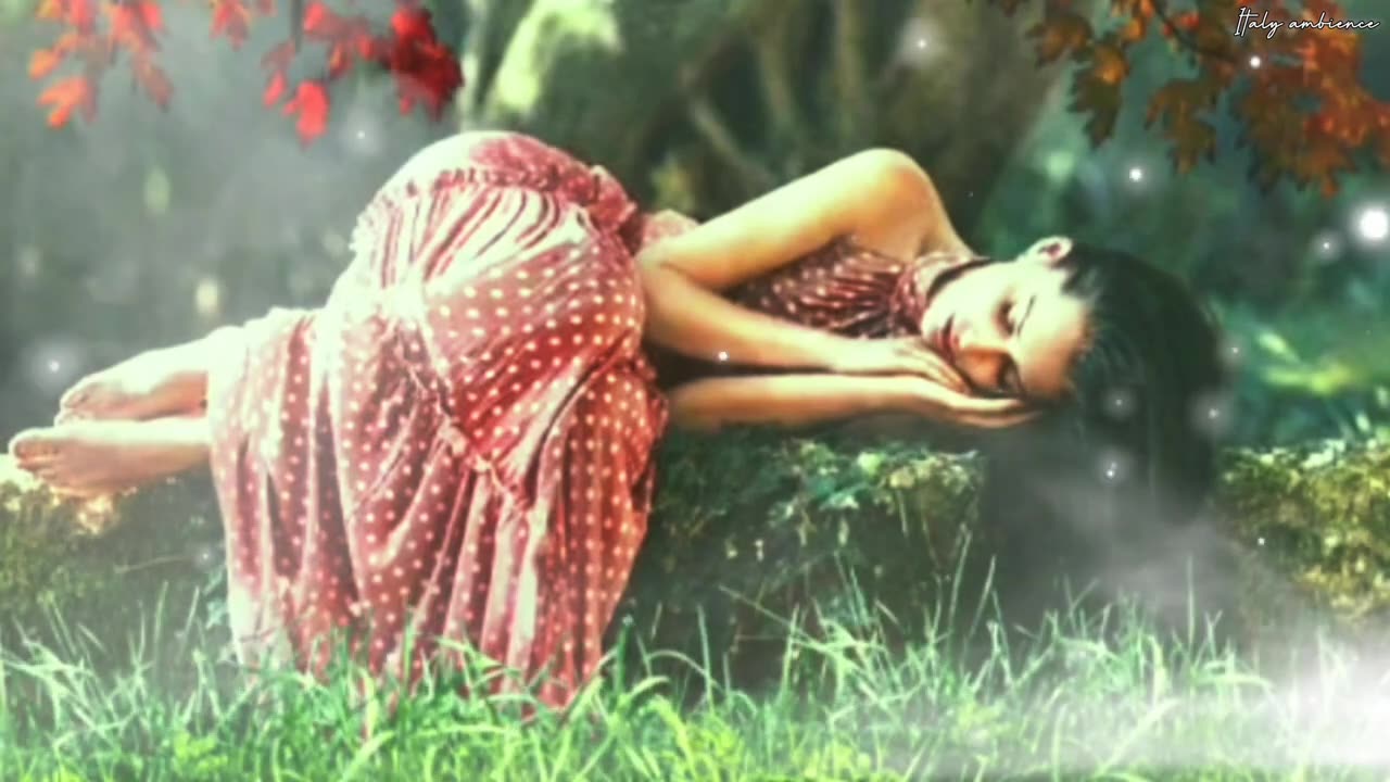 Relaxing Nature Sounds for Deep asleep - Natural Calm Forest Waterfall Sound for Study