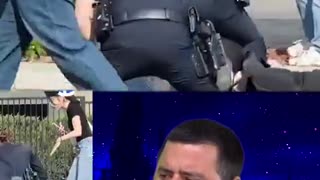 WILD: ladies interfere with cops during arrest