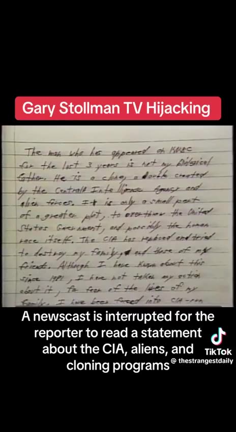 Gary Stollman TV Hijacking