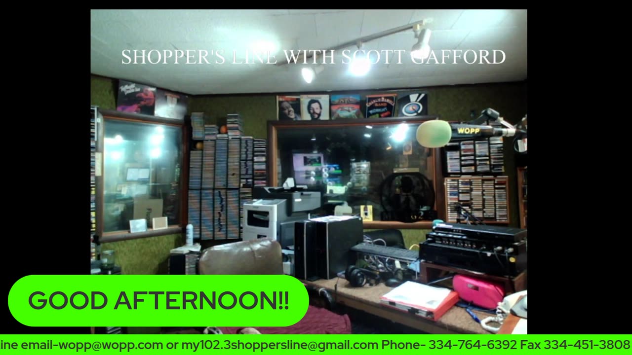 MY102.3FM SHOPPER'S LINE WITH SCOTT GAFFORD