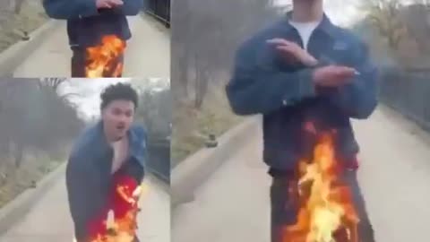 If you are a good singer, you don't have to set your crotch on fire
